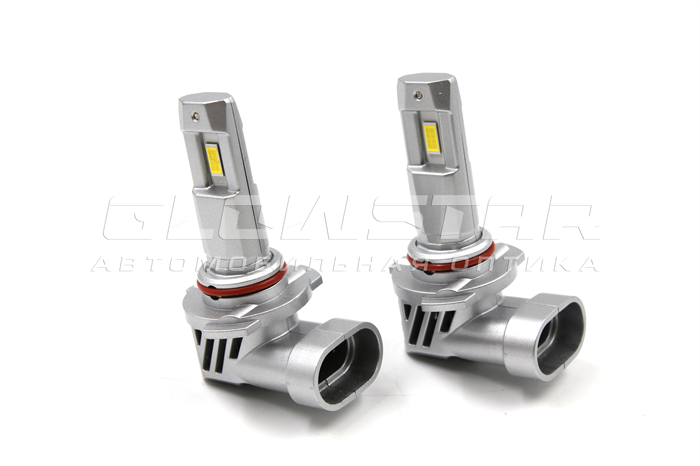 Cветодиодные лампы HB3 (9005) Sariti E4S с вентилятором, 12V, 25W, 5500K (комплект, 2шт) E4S-HB3