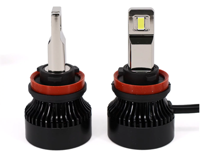 Светодиодные лампы H8/H9/H11/H16 Sariti K5 с обманкой, с вентилятором, 5500K, 12V, 50W (комплект, 2шт) K5-H11