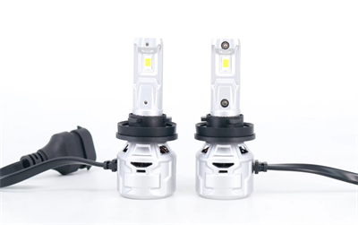Светодиодные лампы H8/H9/H11/H16 Sariti S3 с вентилятором, 12V, 32W, 5500K (комплект, 2шт) S3H11