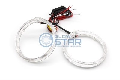 Светодиодные кольца LED Cree - 110мм, с драйвером (комплект, 2шт) 1106
