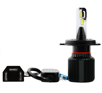 Cветодиодные лампы H4 Sariti E7 (J1) Seoul Csp, 5500К, 12V, 25W, EMC (комплект, 2шт) E7H4