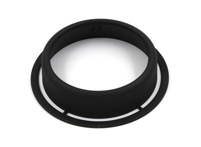 Бленда (маска) для линз №44 Slash Black (черная) 3.0 дюйма, 1шт Blenda-44-Black