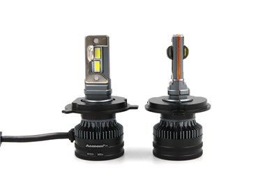 Cветодиодные лампы H4 Aozoom P9 с вентилятором 12V, 52W, 5500K, чип Korea WT52 (комплект, 2шт) P9H4