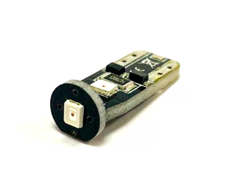 Светодиодная лампа W5W T10-3W-PY-8G (красный), 1шт T10-08