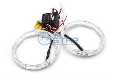 Светодиодные кольца LED Cree - 115мм, с драйвером (комплект, 2шт) 1107