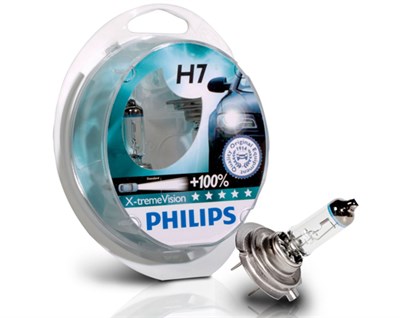 Галогеновые лампы Philips X-TremeVision H7 (2шт) 364