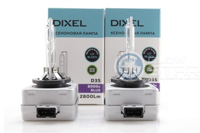Ксеноновая лампа DIXEL D3S 6000K Cool Blue, Корея, 1шт 1320