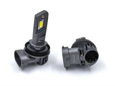 Cветодиодные лампы H8/H9/H11/H16 Sariti E4P с вентилятором, 12V, 25W, 5500K (комплект, 2шт) E4P-H11