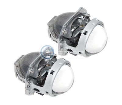Светодиодные билед модули GSR Premium Bi-LED Lens Professional, 3.0 дюйма (чипы Zeus), 4500K-5100K, крепление под рамку Hella 3 + под рефлектор (комплект 2шт.) 1649
