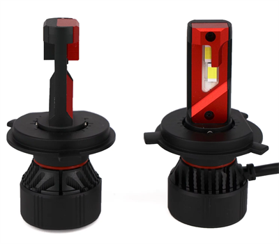 Светодиодные лампы H4 Sariti Y1 с вентилятором, 5500K, 12V 45W (комплект, 2шт) Y1H4