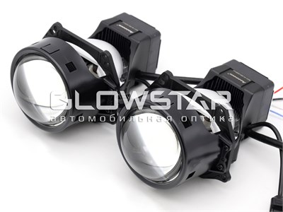 Билед модули Aozoom DLPD0601 (D3S/D4S) 2024 3.0 дюйма, 2 чипа, 5500K, 72W/80W, крепление 3R (комплект, 2шт) D3-BILED