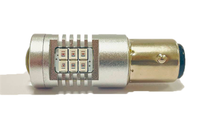 Светодиодная лампа P21/5W 1157-4G21-2835-21SMD (красный), 1шт SL-10