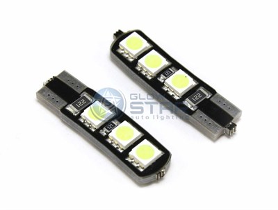 Светодиод габаритный T10-6 SMD5050 two side 628