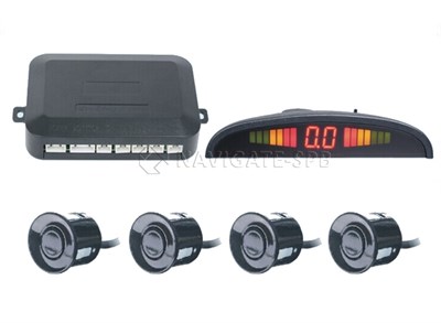 Парктроник Parking Sensor (4 датчика) LED индикатор 690