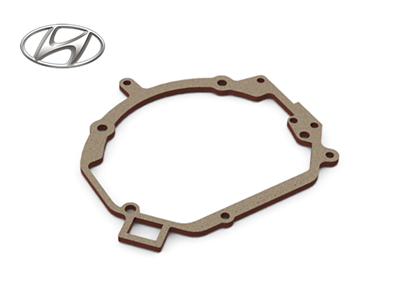 Hyundai Santa FE 2 (2006-2012) переходные рамки для замены линз (комплект, 2шт) R-002