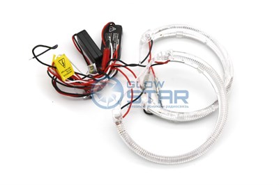 Светодиодные кольца LED Cree - 120мм, с драйвером (комплект, 2шт) 1108
