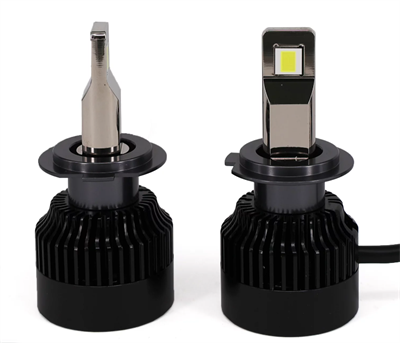 Светодиодные лампы H7 Sariti K7 с обманкой, с вентилятором, 5300K, 12V, 56W (комплект, 2шт) K7H7