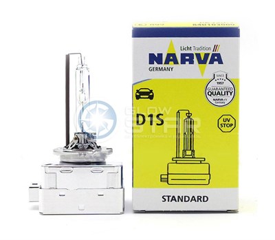 Ксеноновая лампа D1S Narva (35W) PK32d-2 Xenon 84010 NVA C1 2135