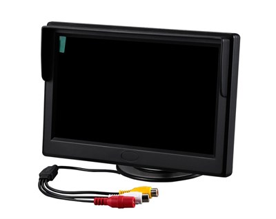 Автомобильный монитор 5 дюймов HD 800*480 цветной, 2 вида крепления 524