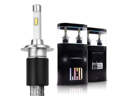 Светодиодная лампа H7 R4, 40W, 4800Lm, комплект 2шт 640