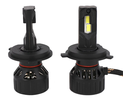 Cветодиодные лампы H4 Sariti F8 с вентилятором, 12V, 40W, 5500K (комплект, 2шт) F8H4