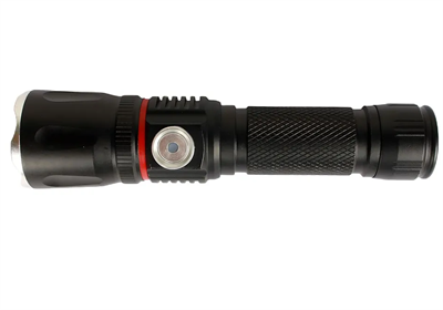 Фонарь ручной аккумуляторный с зарядкой от USB 1809-T6 F-1809-T6