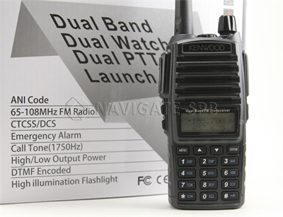 Рация Kenwood UVF1 Turbo NEW Dual Band (136-174/400-520МГц) 669