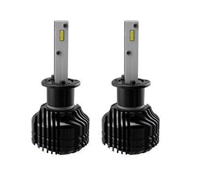 Светодиодные лампы H1 Smart F5 (ip68), 12v 25w 4000Lm 6000K, Seoul CSP Y19 (комплект, 2шт) 2409