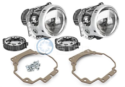 Комплект Hella 3R с рамками для замены штатных линз автомобиля Acura MDX (2006-2013 г.в.) 2265