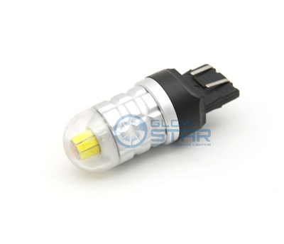Светодиодная лампа 7443 (W21/5W) диоды на 360 градусов, 12v, 1шт 2402