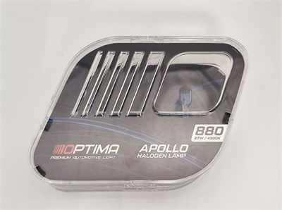 Галогенные лампы Optima Apollo H27/880 White 4500K, комплект 2 лампы GL-O-880