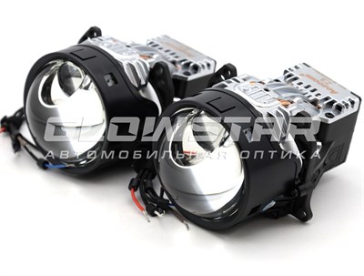 Билед модули Aozoom Z3 2025 3.0 дюйма, 4 чипа, 5500K, 12V, 67W/87W, крепление 3R (комплект, 2шт) Z3