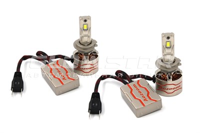 Aozoom P11/H7 с вентилятором 12V 75W 8500Lm (комплект, 2шт) P11-H7