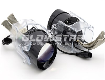 Билед ПТФ модули GTR Blue Lens (Tank) крепление Toyota/Lexus, 3.0 дюйма, 5500K, 12V, 35W, герметичные (комплект, 2шт) GTR-BL-TL