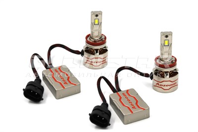 Aozoom P11/H11 с вентилятором 12V 75W 8500Lm (комплект, 2шт) P11-H11