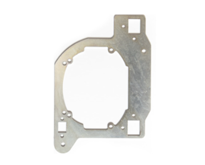 Toyota Land Cruiser Prado 150 (2013-2017) переходные рамки для замены штатных Led линз Koito (комплект, 2шт) R-0350
