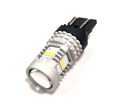 Светодиодная лампа W21/5W 7443-3020-14SMD без полярности, со стабилизатором(белый), 1шт SL-21
