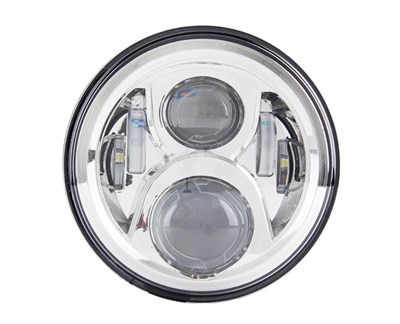 Светодиодная фара GSR-LED-7 дюймов-60W-RD Chrome, CREE, 1шт 2049
