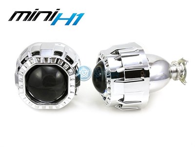 Комплект биксеноновых линз Morimoto Mini H1 G5, 2.5 дюйма, квадратная маска 673