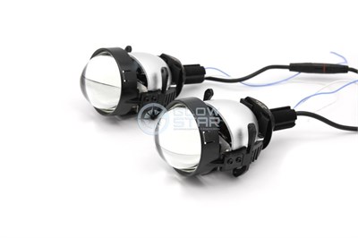 Билед модули Aozoom R3 2020 Полярное сияние (2 чипа), 2.5 дюйма, 5500K, драйвер внешний, крепление 3R и под гайку, (комплект, 2шт) Aoz-R3-2.5