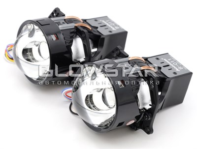 Билед модули Aozoom B-011 Laser 3.0 дюйма, 4 чипа, 5500K, 12V, 54W/81W, крепление 3R (комплект, 2шт) B011