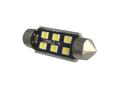 Светодиодная лампа C5W 2835-6SMD-41MM CanBus 5000K 6W 12v, 1шт 6SMD-41MM