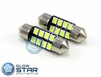 Светодиодная лампа C5W-2835-8SMD-31ММ, 1шт 948