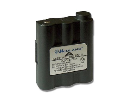Аккумулятор Midland PB-ATL/G7 (BATT-5R) 6v 800mAh NiMH 537