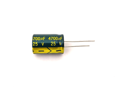 Конденсатор электролитический 25В-4700мкФ (4700uF-25V, -40+105C, 16*25мм) 4700uF-25V