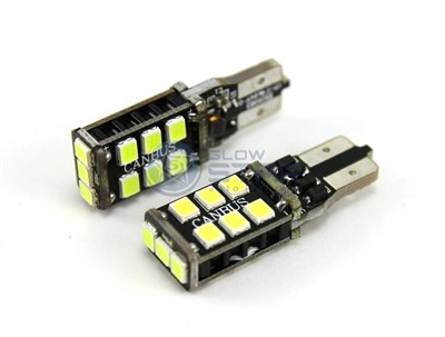 Светодиодная лампа T10-3535-15SMD, 15W, Canbus, 1шт 1065