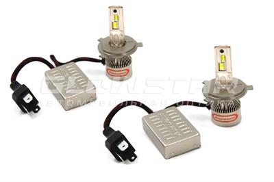 Aozoom P10/H4 с вентилятором 12V 55W 3500Lm (комплект, 2шт) P10-H4