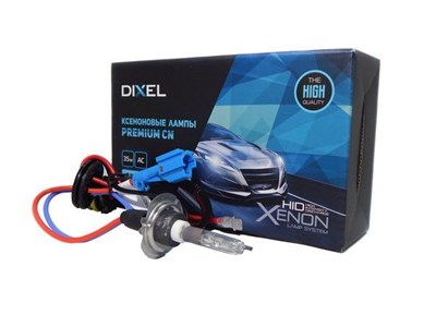 Ксеноновая лампа H7R Dixel Premium (керамика), 4300K, 5000K, 6000K, 1шт 298