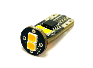 Светодиодная лампа W5W T10-6W-PY-8G (оранжевый), 1шт T10-20