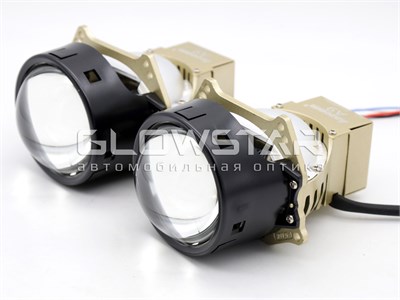 Билед модули Aozoom A9 Original Восходящее солнце 3.0 дюйма, 2 чипа, 5500K, 12V, 50W/58W, крепление 3R (комплект, 2шт) A9